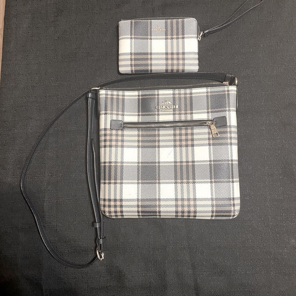 Coach Purse with Wristlet
